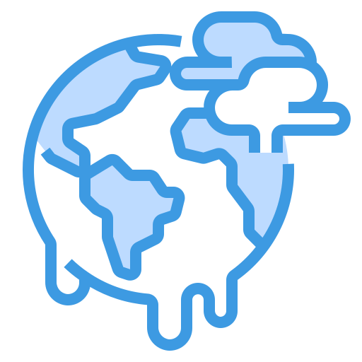 Глобальное потепление itim2101 Blue иконка