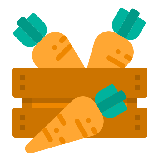 Морковь itim2101 Flat иконка