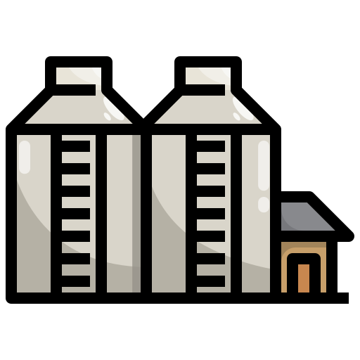 Silo Generic Outline Color icon