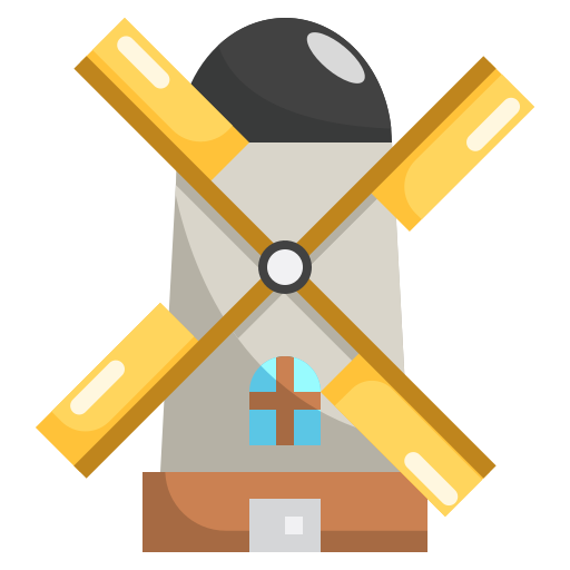 Windmill Generic Flat icon