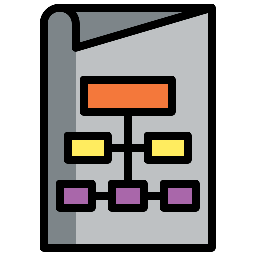 Schemes Generic Outline Color icon