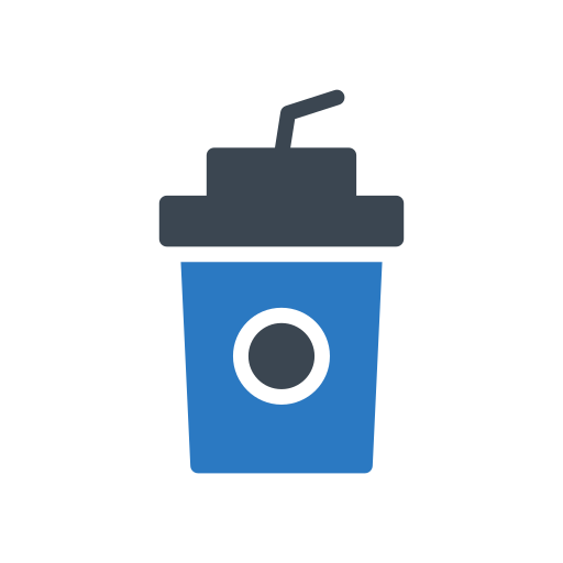 Бумажный стакан Generic Blue иконка