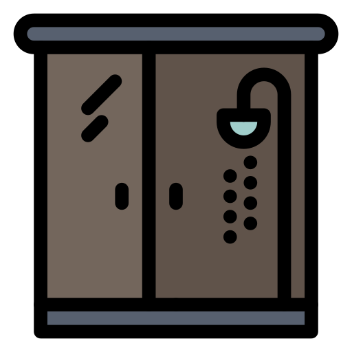 화장실 Generic Outline Color icon