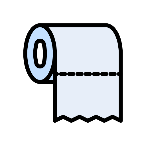 Рулон бумаги Vector Stall Lineal Color иконка