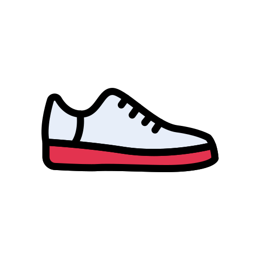 Sneaker Vector Stall Lineal Color icon