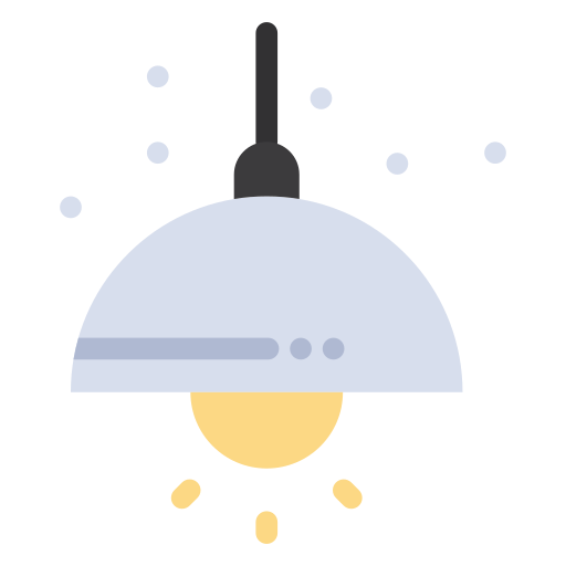 Ceiling lamp Generic Flat icon