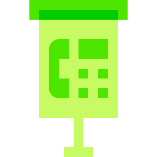 płatny telefon Basic Sheer Flat ikona