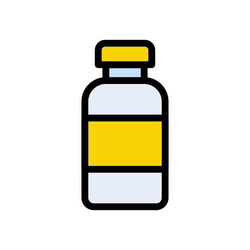 Drink bottle Vector Stall Lineal Color icon