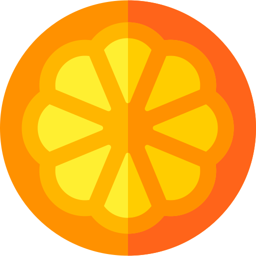 orange Basic Rounded Flat icon