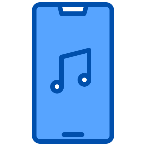음악 앱 xnimrodx Blue icon