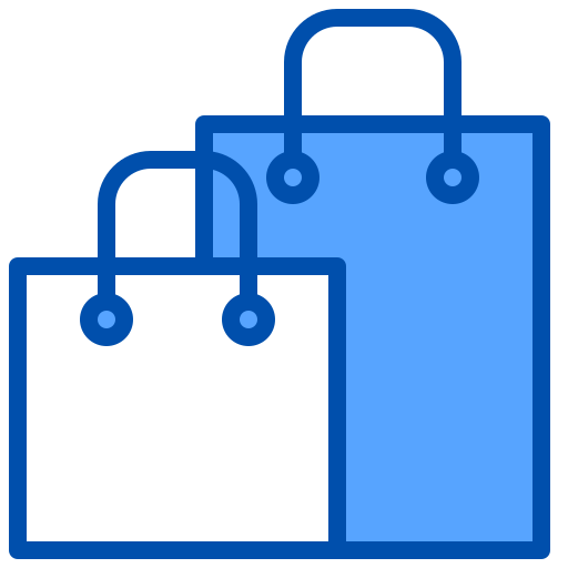 Shopping bag xnimrodx Blue icon