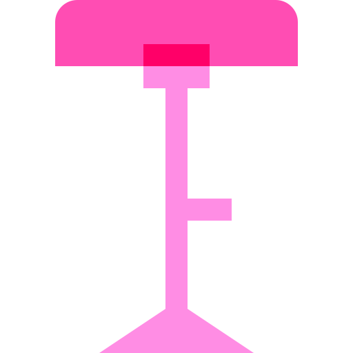 taburete de bar Basic Sheer Flat icono