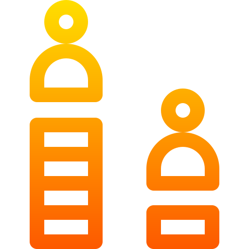 brecha Basic Gradient Lineal color icono