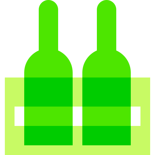 caja de cerveza Basic Sheer Flat icono
