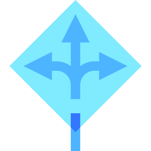 dreifachpfeile Basic Sheer Flat icon
