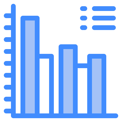 statistiques Generic Blue Icône