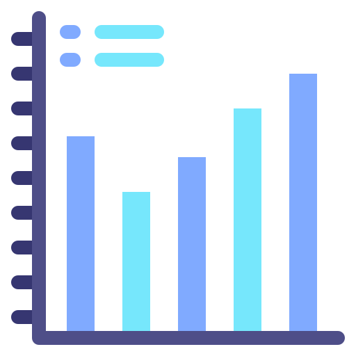 gráfico de barras Generic Flat icono