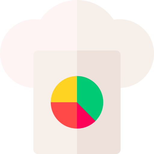 nuage Basic Rounded Flat Icône