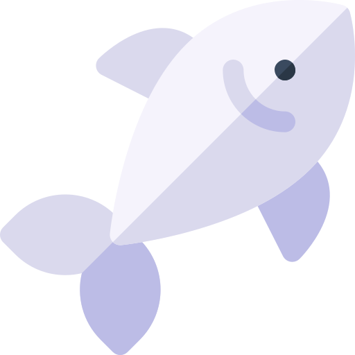 pescado Basic Rounded Flat icono
