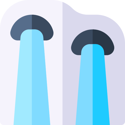 energia wodna Basic Rounded Flat ikona