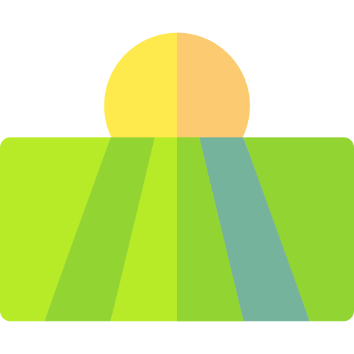 campo Basic Rounded Flat icono