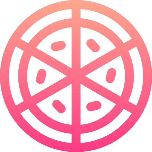 ピザ Basic Gradient Lineal color icon