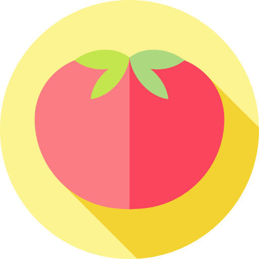 pomidor Flat Circular Flat ikona