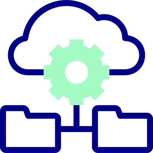 設定 Detailed Mixed Lineal color icon