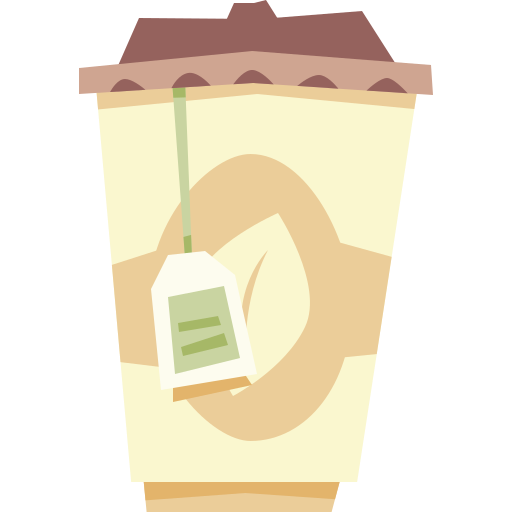 Tea cup Cartoon Flat icon
