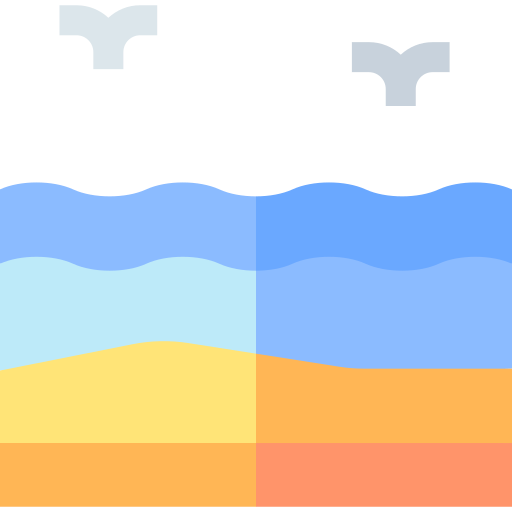 morze Basic Straight Flat ikona