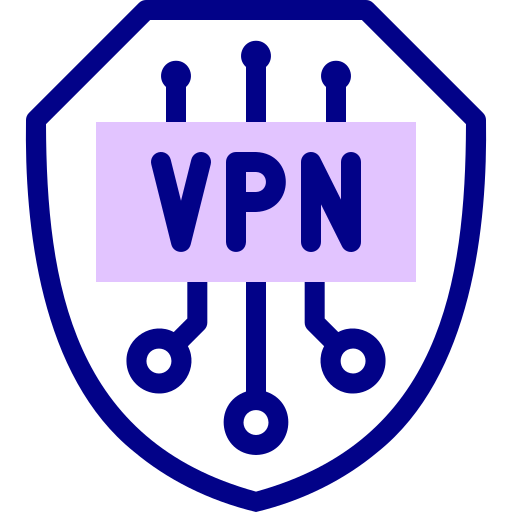 vpn Detailed Mixed Lineal color icona