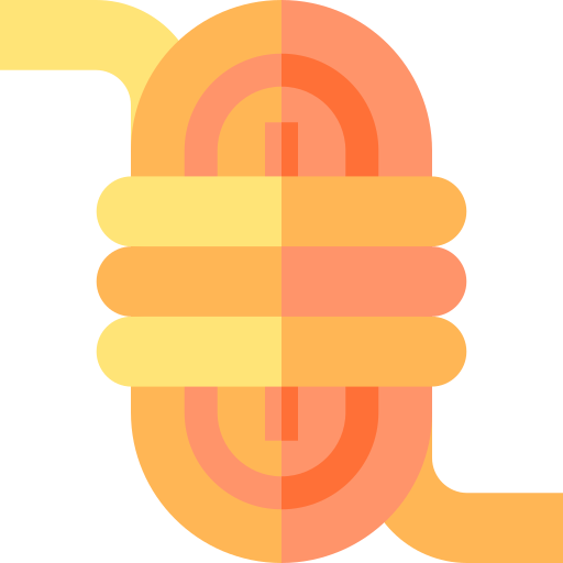 ロープ Basic Straight Flat icon