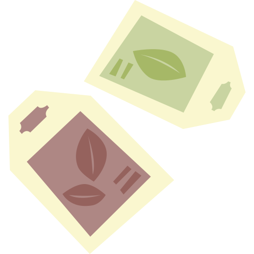 Tea bags Cartoon Flat icon