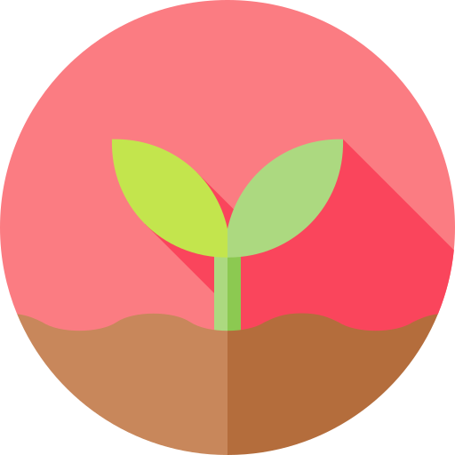 植物 Flat Circular Flat icon