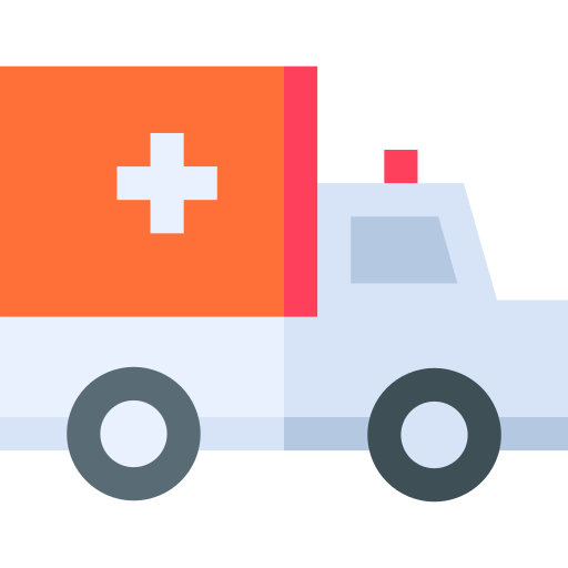 ambulanza Basic Straight Flat icona