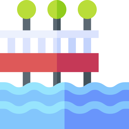Pier Basic Straight Flat icon