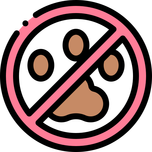 no animales Detailed Rounded Lineal color icono