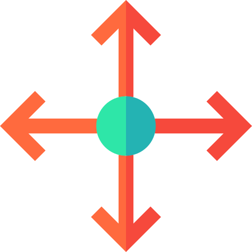 redimensionar Basic Straight Flat icono