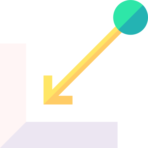 Scale Basic Straight Flat icon