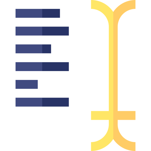 Align Basic Straight Flat icon