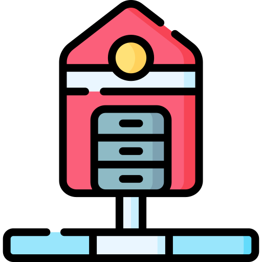 Data warehouse Special Lineal color icon
