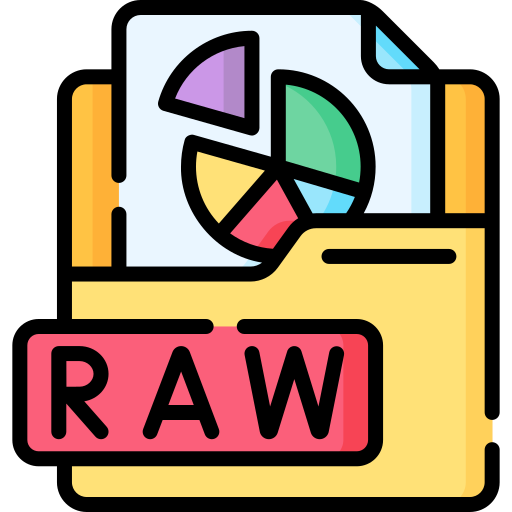 raw-datei Special Lineal color icon