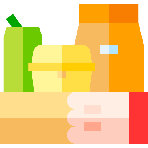 Food delivery Basic Straight Flat icon
