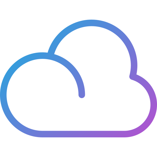 cloud computing Dreamstale Gradient icon