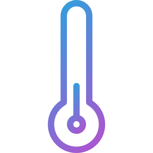 thermometer Dreamstale Gradient icon