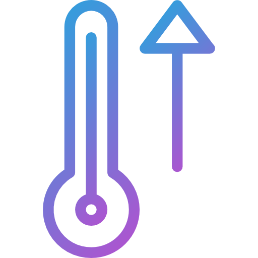 thermometer Dreamstale Gradient icon