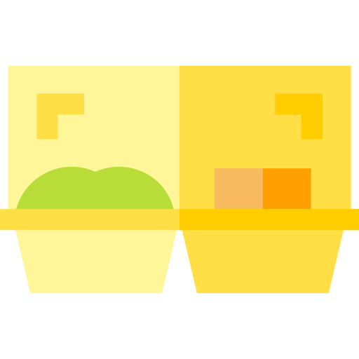 食品パッケージ Basic Straight Flat icon