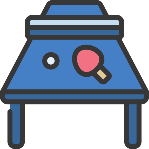 Table tennis Juicy Fish Soft-fill icon