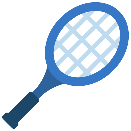 raquette de tennis Juicy Fish Flat Icône