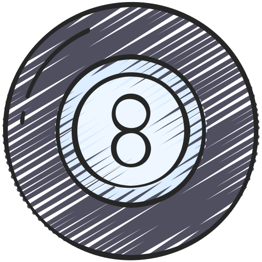 Eight ball Juicy Fish Sketchy icon